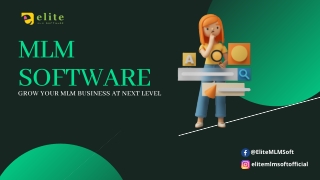 Elite MLM Software #1 MLM Software with extraordinary Features