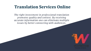 Contribute to the global economy by availing Language Translation services