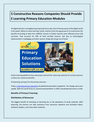 e learning primary education-converted
