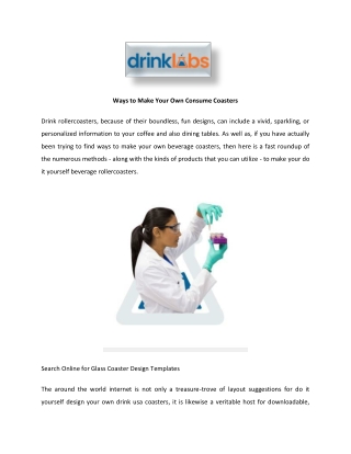 The Drink Labs PDF 1