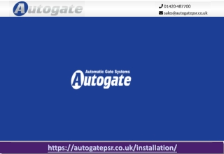 Automated Gate System Installation Hampshire