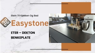 ETER – DEKTON BENKEPLATE