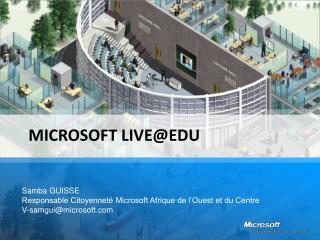 Microsoft Live@EDU
