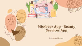 Missbeez app - beauty services app development