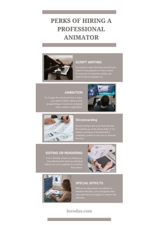 Perks of Hiring a Professional Animator