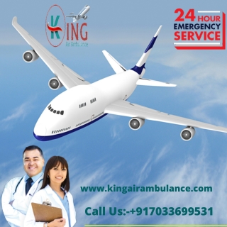 Utilize Significant Air Ambulance Service in Varanasi by King Secure Transfers