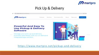 Pick Up & Delivery