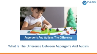 Asperge's vs Autism