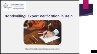 Signature Verification Matching in Delhi - India Handwriting Expert