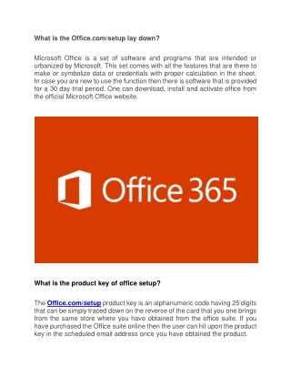 How to activate MS Office Setup