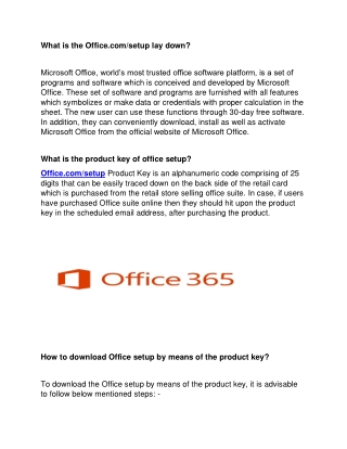 How to download MS Office Setup