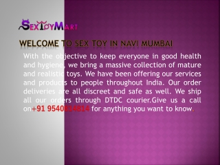 Buy sex toys in Navi Mumbai