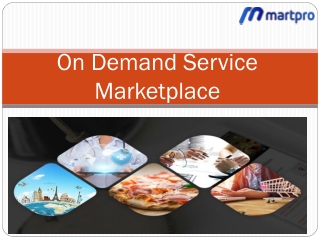 On Demand Service Marketplace