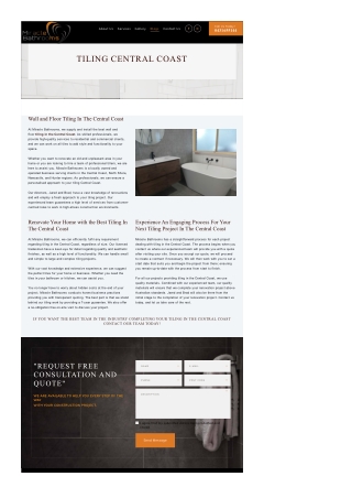 Tiling Central Coast