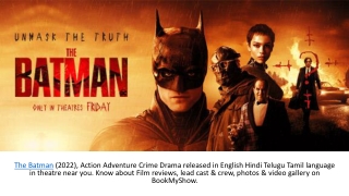 The Batman (2022) - Movie