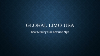 Premium car service NYC provides the best service 24 hours a day, seven days a week