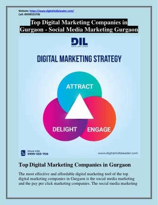 Top Digital Marketing Companies in Gurgaon - Social Media Marketing Gurgaon