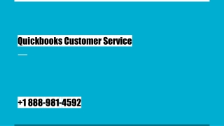 Quickbooks Customer Service  1 888-981-4592 KY