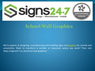 School Wall Graphics