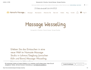Massage Wesseling | Namaste Massage