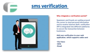 sms verification | Sms Verification Api | sms verification service - fonada
