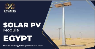 Are You Looking for The Best Solar PV Module Egypt Using Company - Visit at Sustainergy