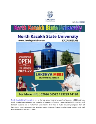 North Kazakh State University