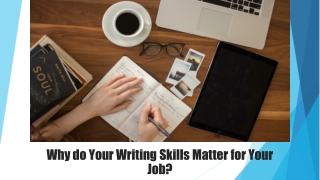 Why do Your Writing Skills Matter for Your Job?