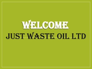 Best Oil Recycling in Edmonton
