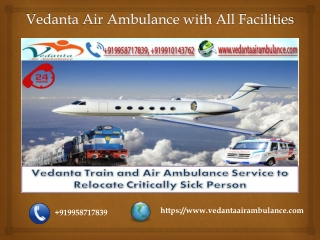 Best Air Ambulance in Mumbai | Vedanta Air Ambulance in Mumbai