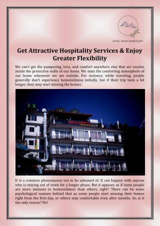 Luxury Hotels in Mcleodganj