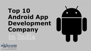 Top 10 Android App Development Companies in India