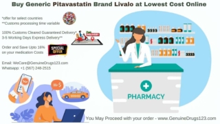 What is Pitavastatin used for