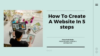 How To Create A Website In 5 stepsHow To Create A Website In 5 steps