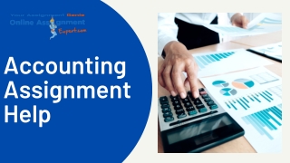 Accounting Assignment Help