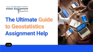 The Ultimate Guide to Geostatistics Assignment Help