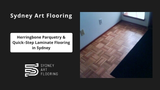 Herringbone Parquetry & Quick–Step Laminate Flooring in Sydney