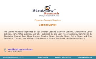 Cabinet Market Size, Share, Trend, Forecast, & Industry Analysis – 2021-2026