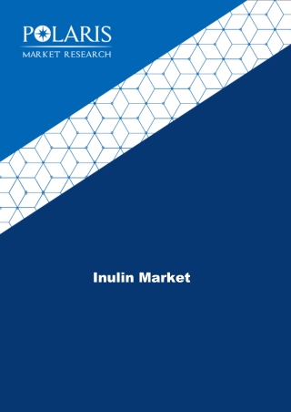 Inulin Market Share, Size, Trends, Industry Analysis Report 2021-2029