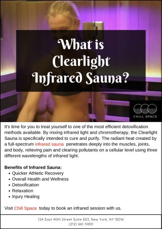 What is Clearlight Infrared Sauna?