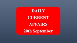 MPPSC Offline Classes in Indore Daily Current Affairs-2