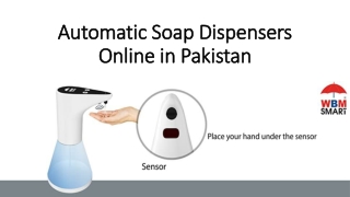 Automatic Soap Dispensers Online in Pakistan