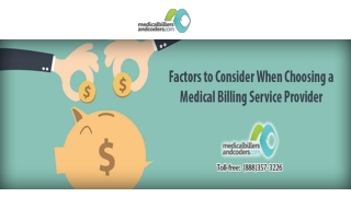 Top 5 Factors to Consider When Choosing a Medical Billing Service Provider