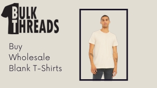 Buy Wholesale Blank T-Shirts on BulkThreads