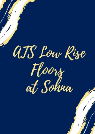 ATS Sohna Road | The Deeper You Go, the Higher You Rise