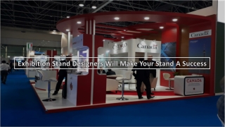 Exhibition Stand Designers Will Make Your Stand A Success