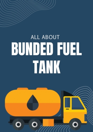 All About Bunded Fuel Tank