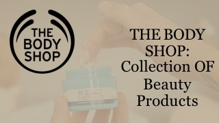 THE Body Shop  Collection Of Beauty Products-converted