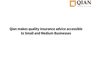 Qian provides best quotes for Professional Indemnity Insurance in India