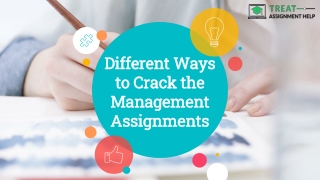 Different Ways to Crack the Management Assignments